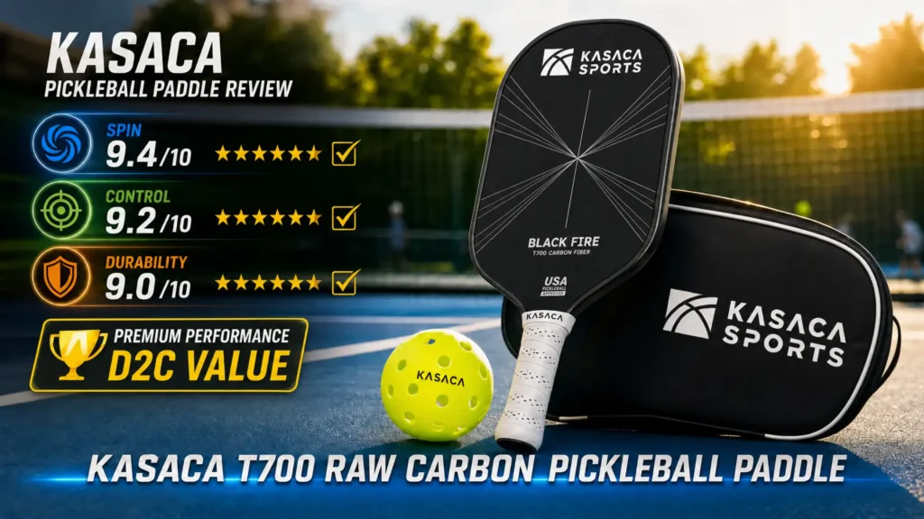 kasaca pickleball paddle review t700 performance score